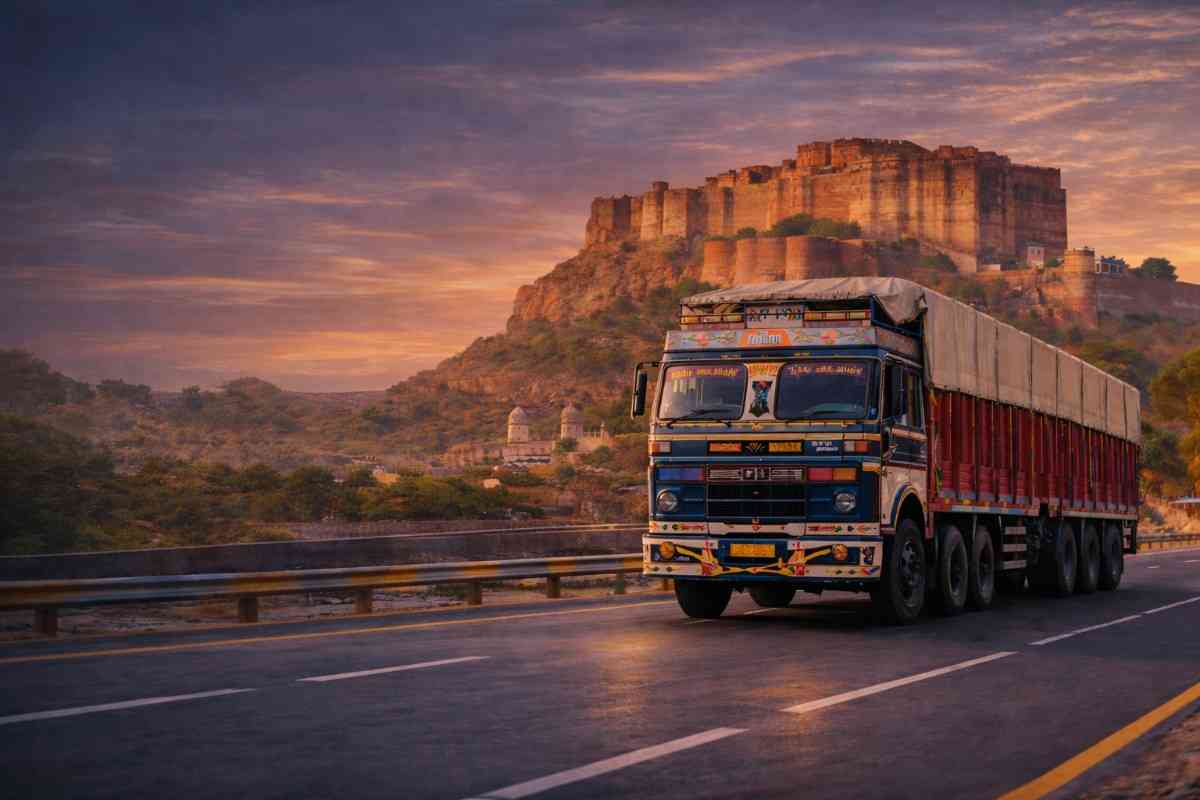 Multi-axle route truck